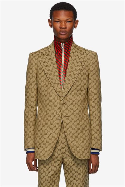 gucci men in suit|Gucci men's evening suits.